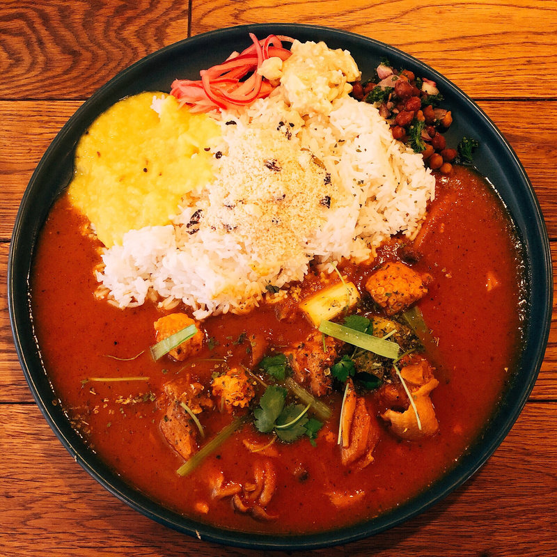 鴨カレー(ハルダモンカレー)