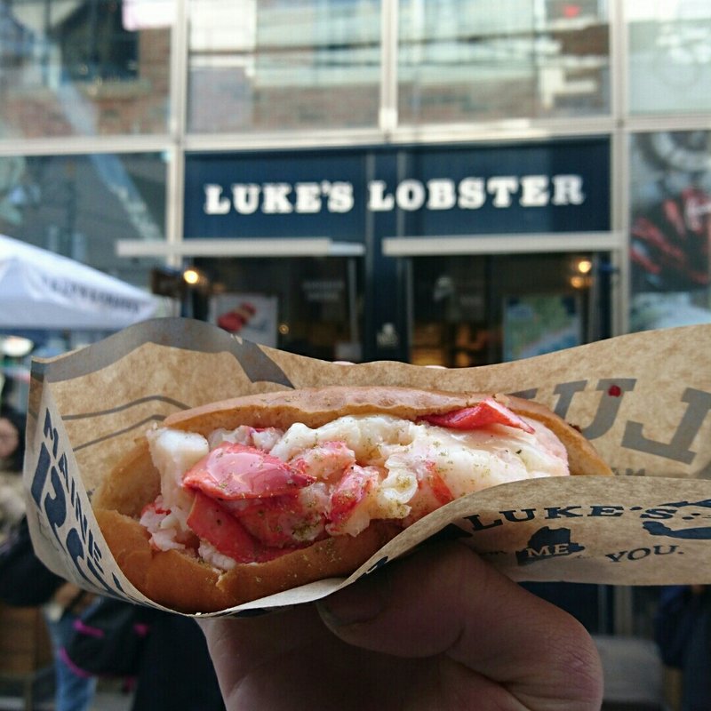 ロブスターロール(レギュラー)(LUKE'S LOBSTER 表参道キャットストリート店)