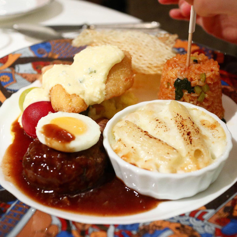 お子様プレート(オテルドゥミクニ)