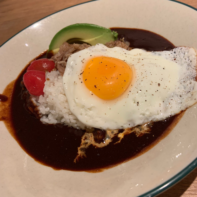 あいがけ欧風カレー(WIRED CAFE ルミネ立川店)