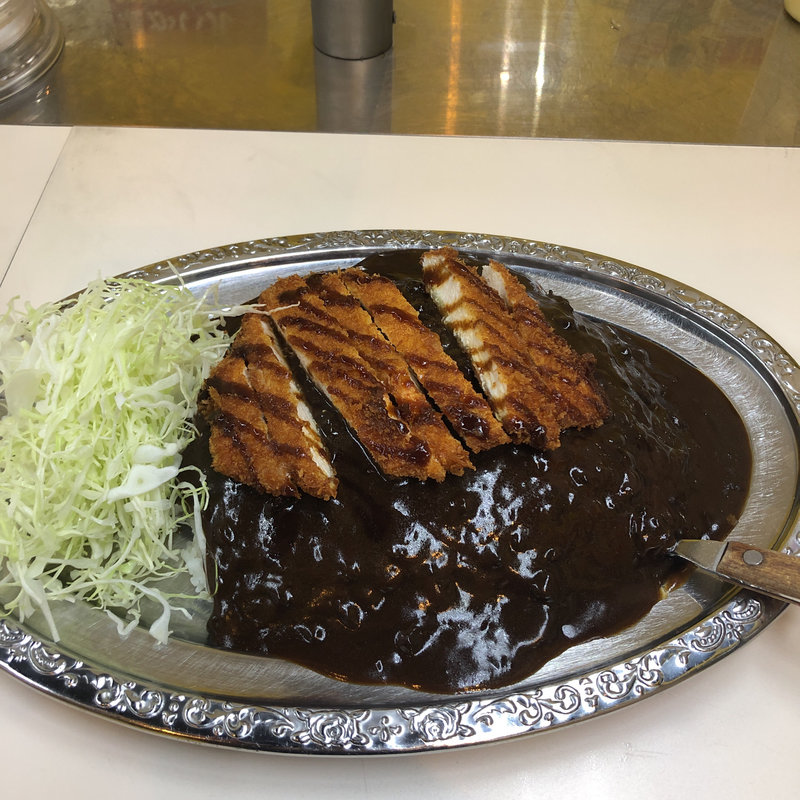 チキンカツカレー特大(ゴーゴーカレー 渋谷警察署前スタジアム)