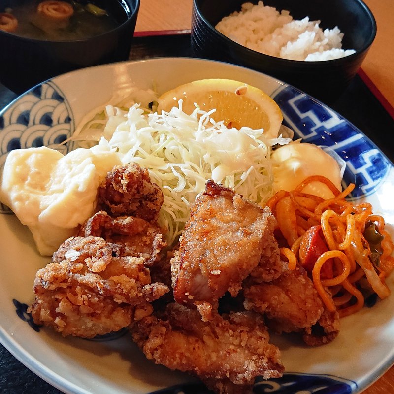 とり唐揚げ定食(庄や 岡山西口店 )