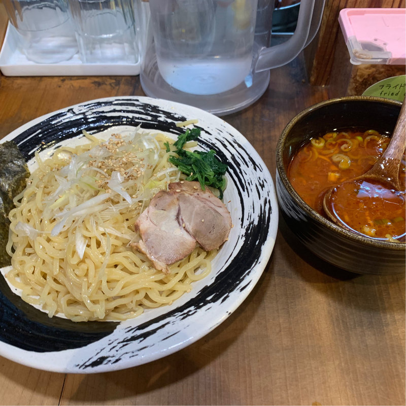 赤からつけ麺(豚骨醤油らーめん 福気)