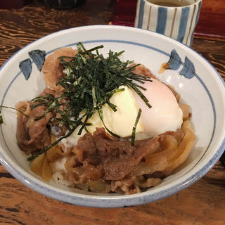 牛力丼（白）お吸い物付き(牛の力 （とうきょうぎゅうどん・ぎゅうのちから）)