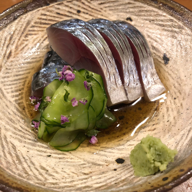鯖きずし(食堂ほかげ )