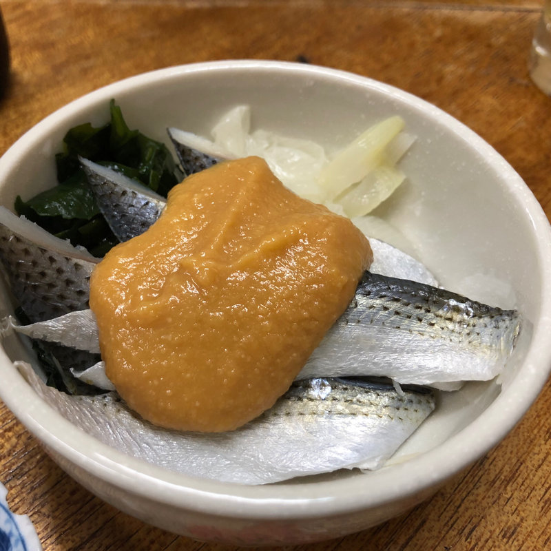 小肌のぬた(大衆酒場 増やま)