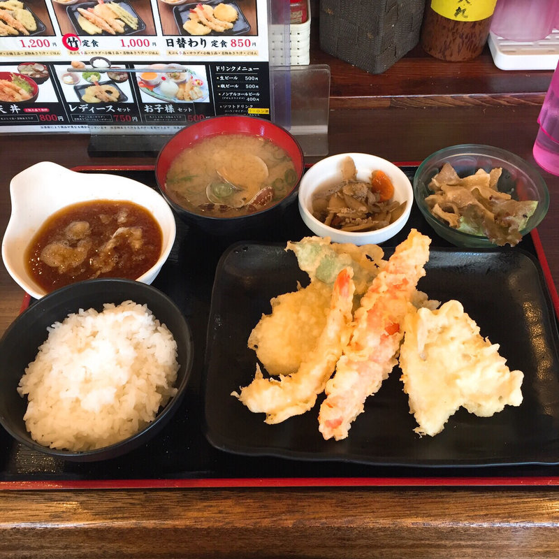 日替わり定食(天ぷら 大吉 堺本店)