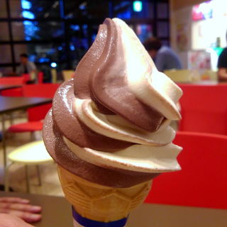 ソフトクリーム　ミックス(ドムドムハンバーガー 江釣子店 )
