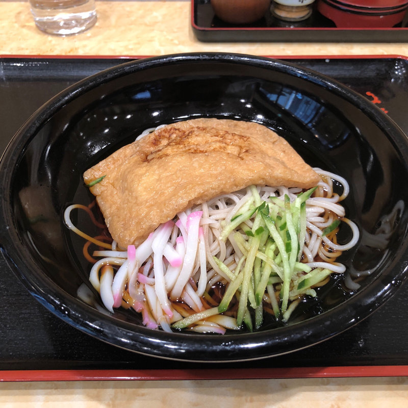 冷しきつねそば(小諸そば 赤坂店)