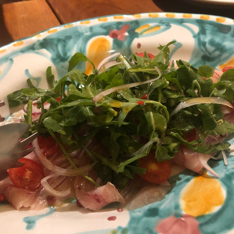 気仙沼産メカジキのカルパッチョ(La TRIPLETTA ラ・トリプレッタ)