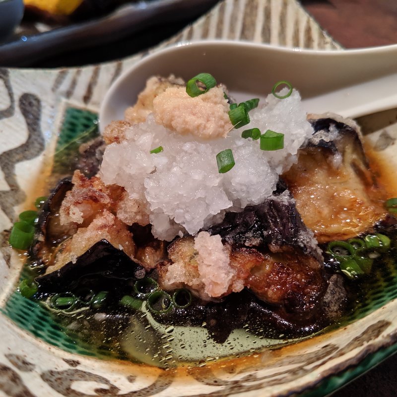 茄子の煮浸し(肉匠　とろにく　恵比寿店)