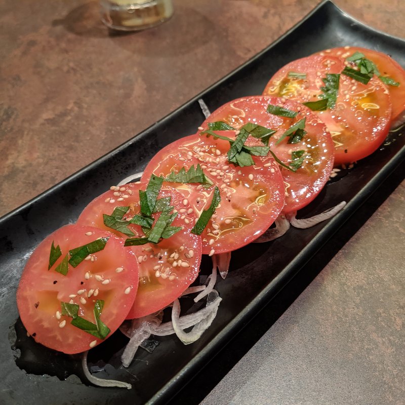 塩だれトマト(肉匠　とろにく　恵比寿店)