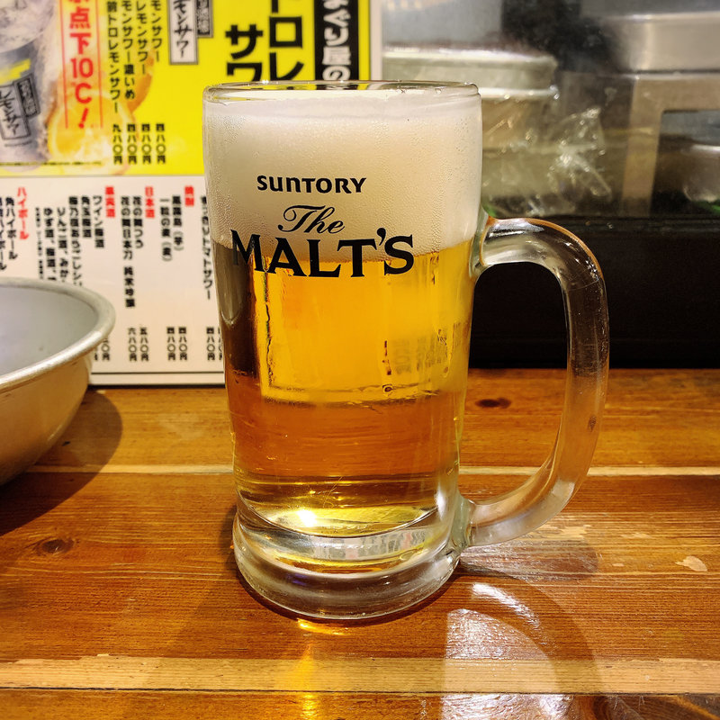 サントリーモルツ(はまぐり屋串左衛門)