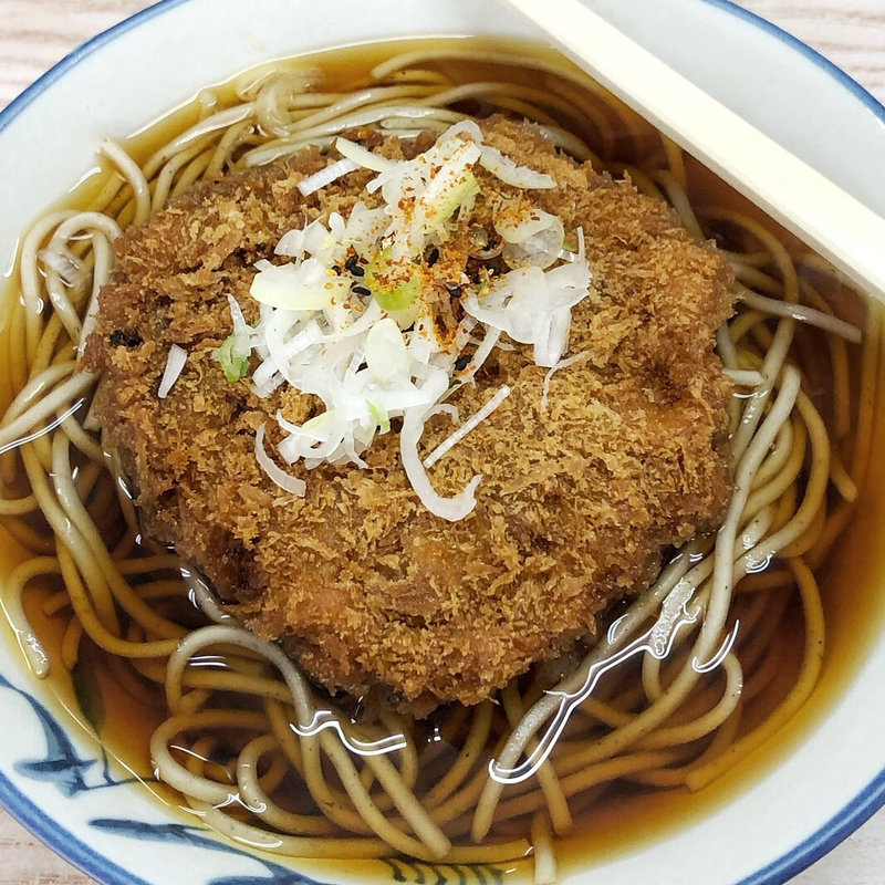 メンチそばと小小ごはん(一休 )