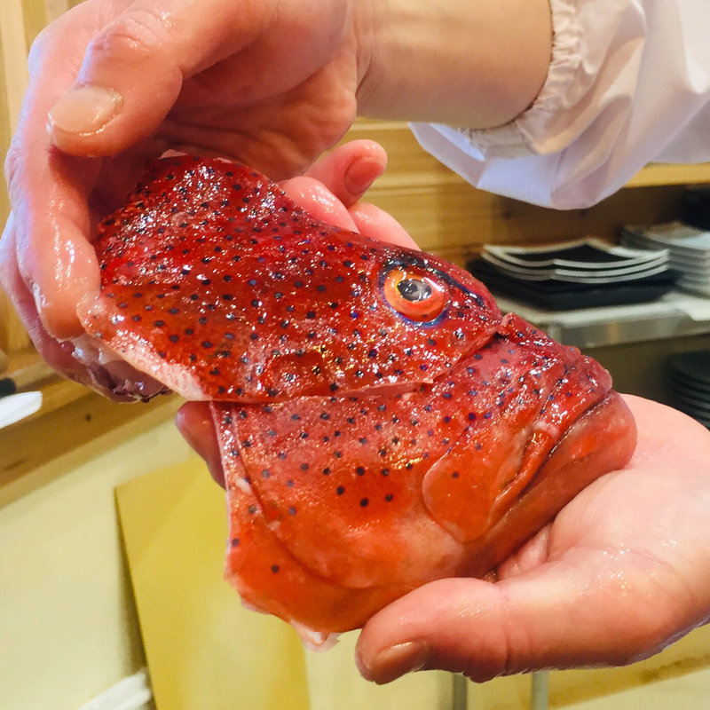 赤アラ(鮨まぁさ)