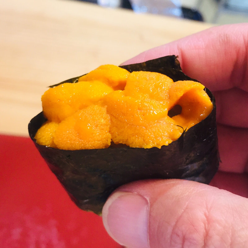 蝦夷バフン雲丹(鮨まぁさ)