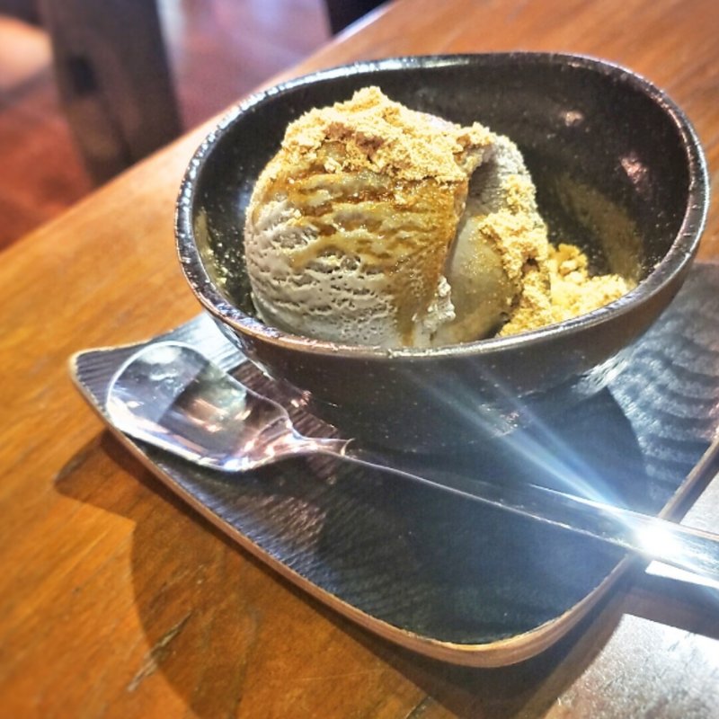 黒ごまアイス黒蜜きなこ(京屋茶舗 )