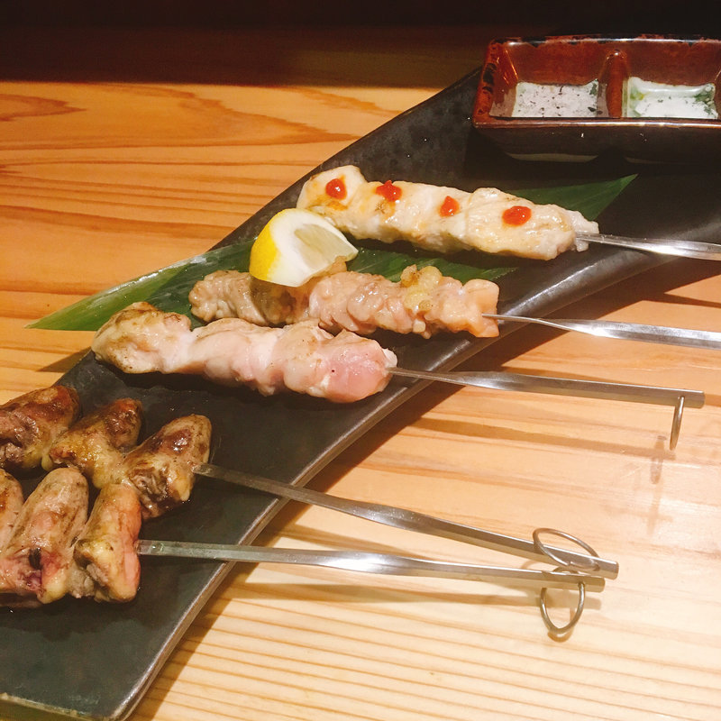 焼き鳥盛り合わせ(肉の寿司×焼鳥 okitaya)