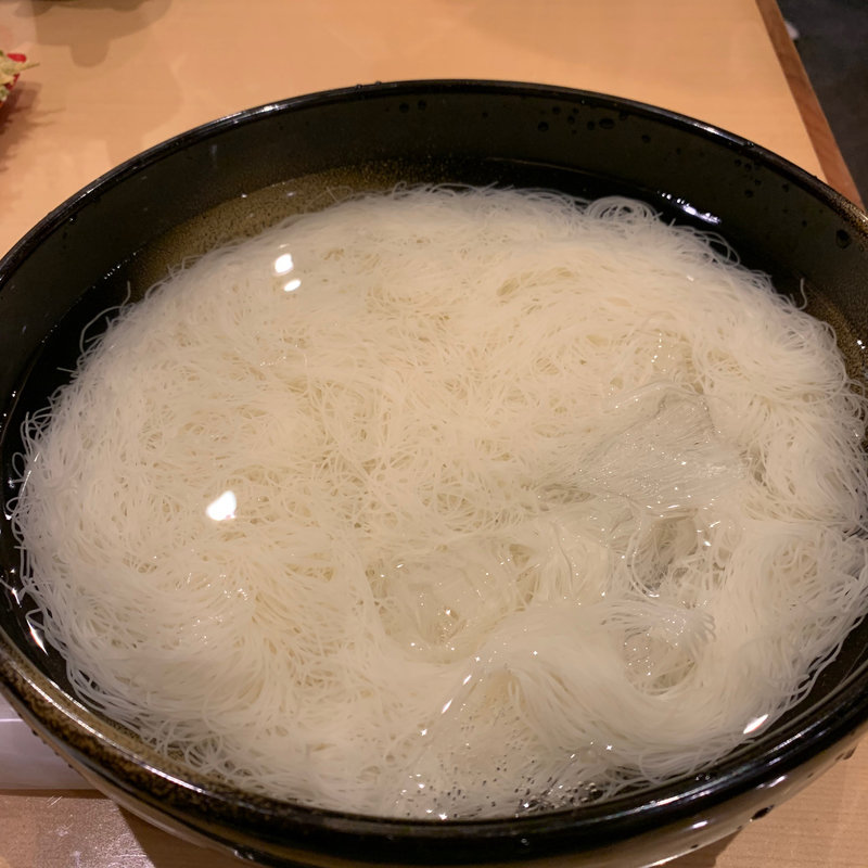 白髪(元祖中洲そうめん臣屋)