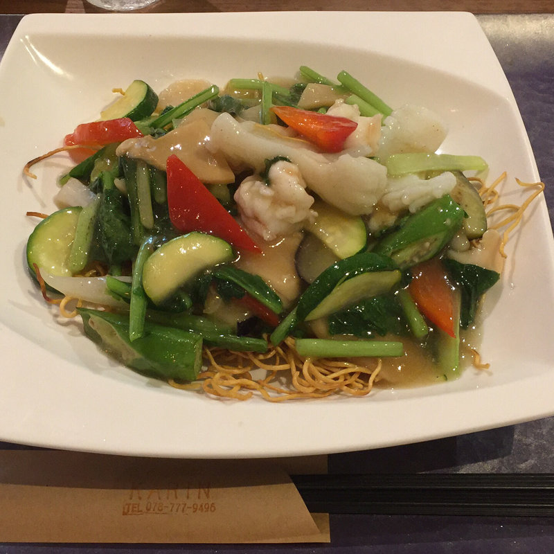 三鮮あんかけ焼きそば(創作中華KARIN)