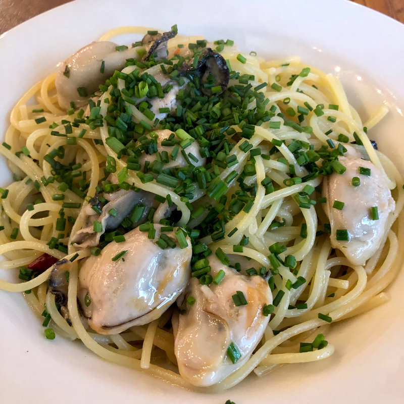 牡蠣のスパゲティ ビアンコ(GOOD TOWN BAKEHOUSE)