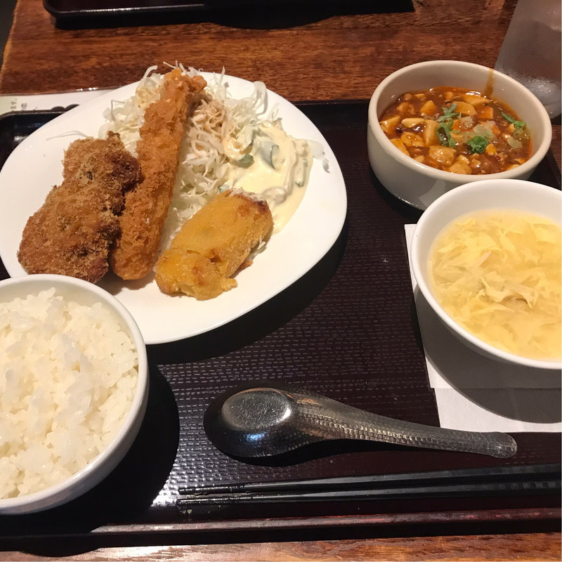 タンドリーチキンカツ定食(五香路 大手町店)