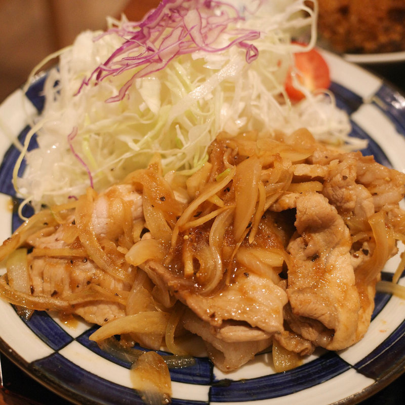 豚の生姜焼き(根津 みるくの豚)