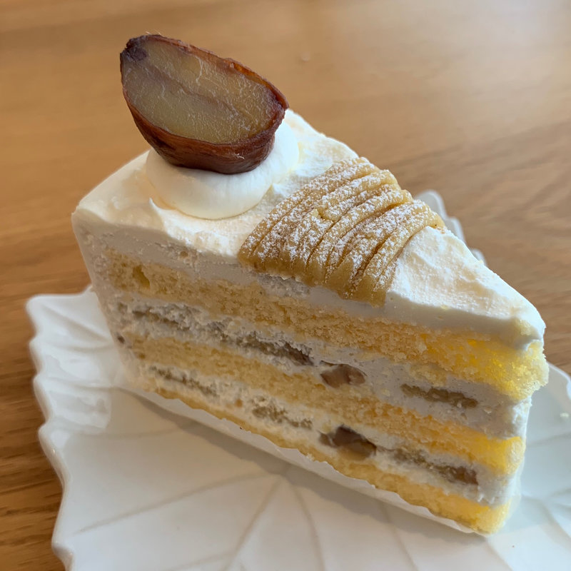 栗のショートケーキ(オークウッド)