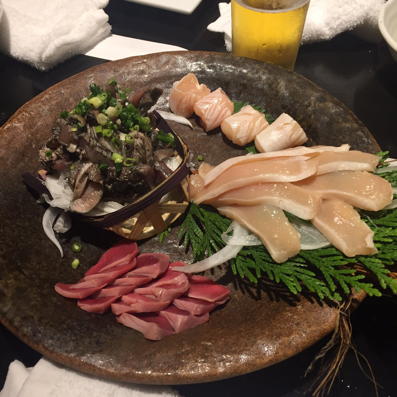 地鶏の刺身(とりあん)