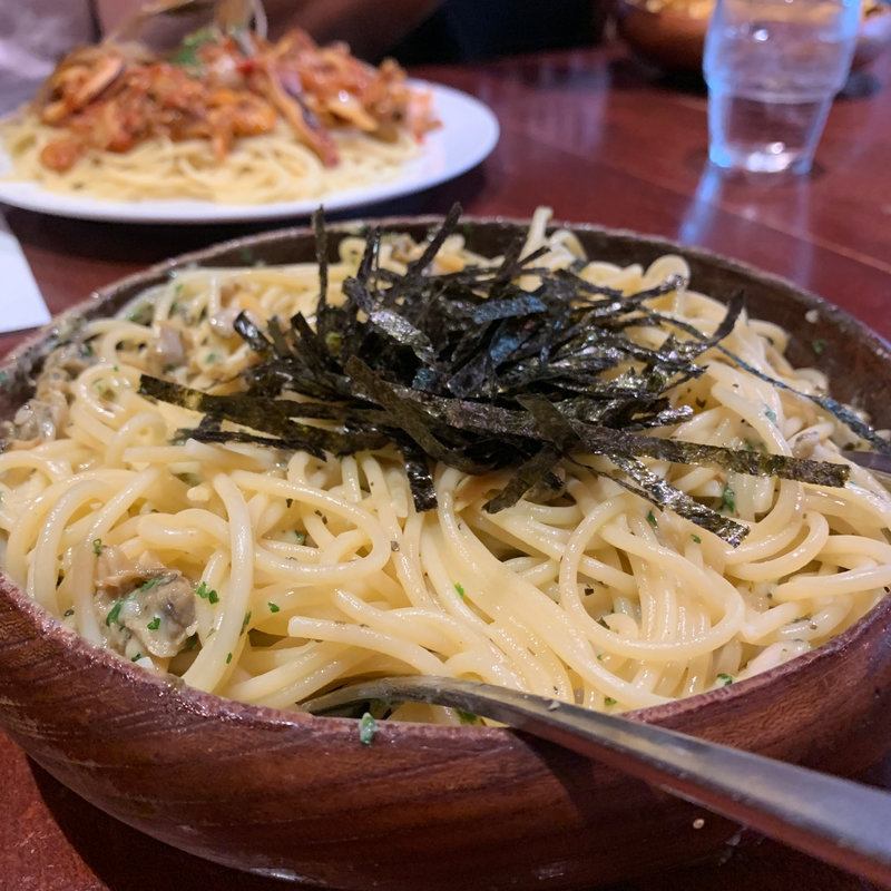 あさり&バジリコ(SPAGO)