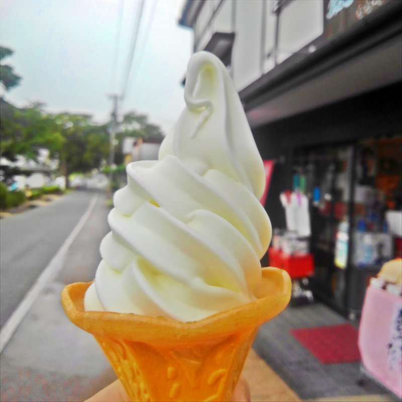 門前ソフトクリーム(らら・いわて 平泉店 )