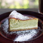 抹茶とホワイトチョコのベイクドチーズケーキ(パーランド （parland）)