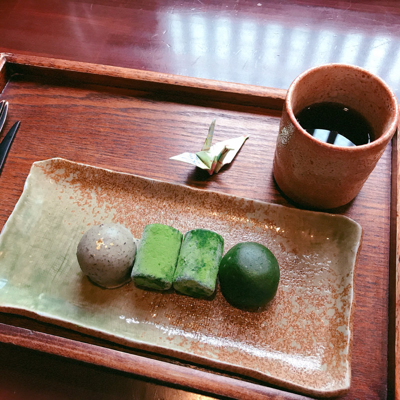 東山あんトリュフ(甘味カフェ　茶ゆ )