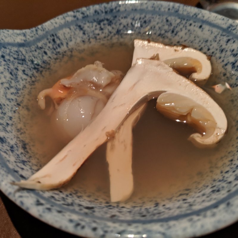 信州産松茸、陸奥湾産ほたて(産直屋 たか)