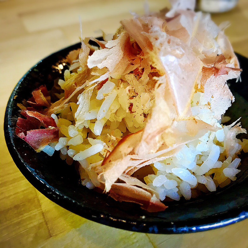 だし炊き追いメシ(納豆すぱとちょい呑み焼酎 ずばばば)