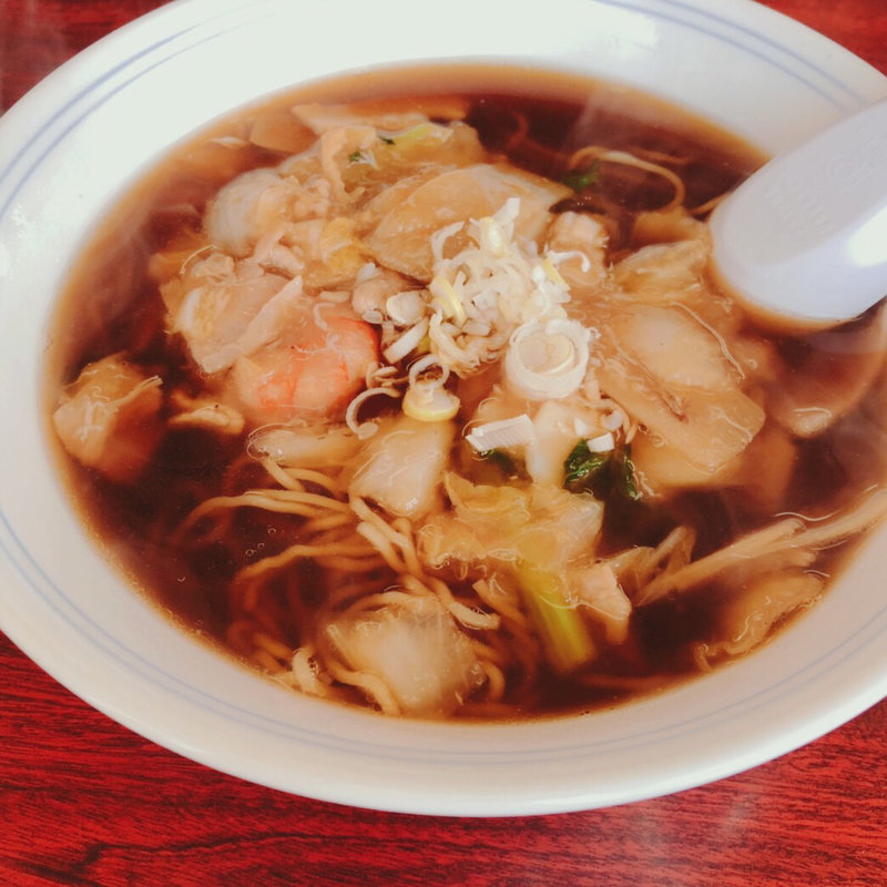 五目ソバ(紅龍)