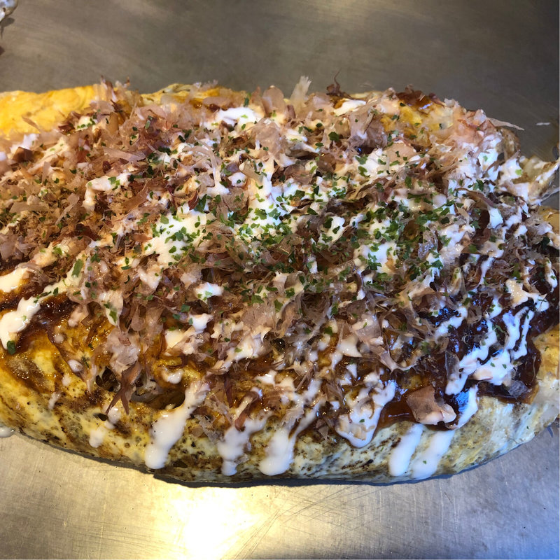 オムソバ(花茶栗)