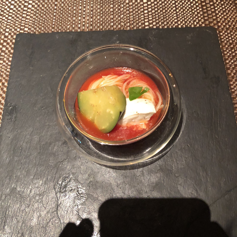 トマトのカッペリーニ(Furutoshi)