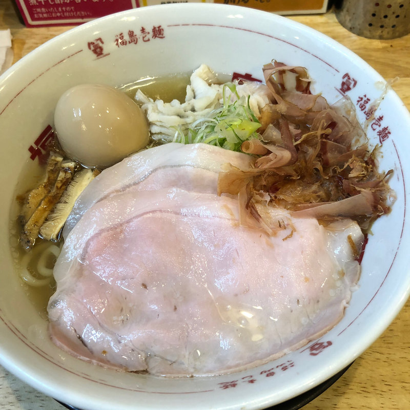 白露らーめん煮卵入り(福島壱麺 （イチメン）)
