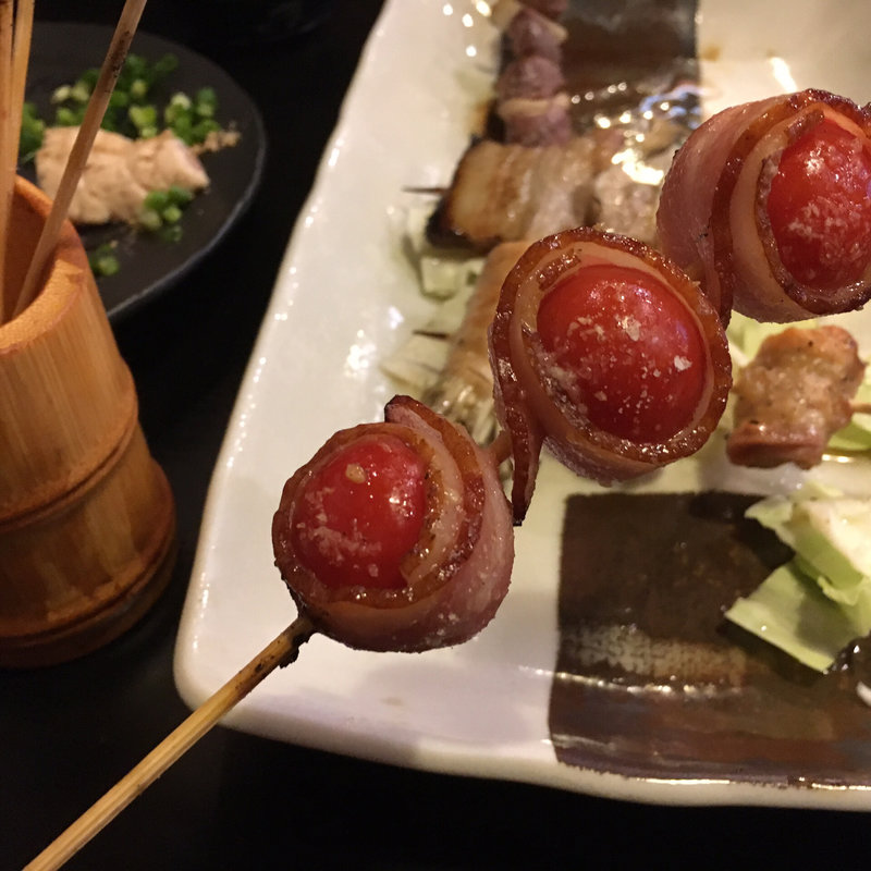 プチトマト巻(焼鳥はなび)