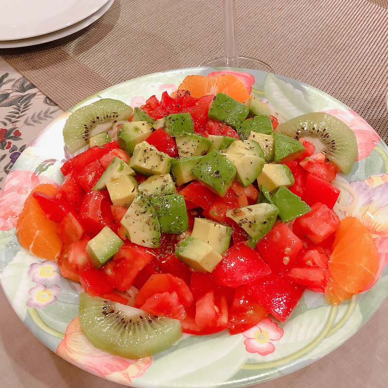 アボカドの冷製パスタ(ダイニングチヨ)