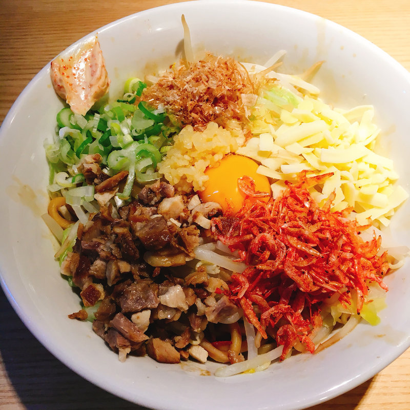 まぜそば（並）(麺屋みちしるべ)