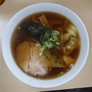 醤油ワンタンメン(支那そば心麺)