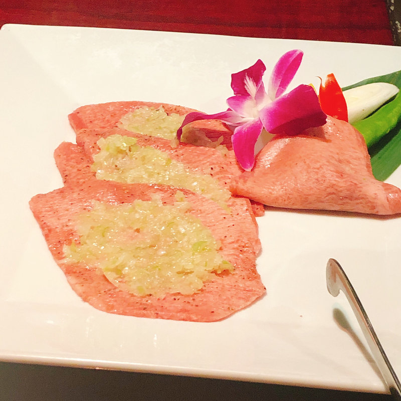 ネギタン塩焼(叙々苑 品川プリンスホテル店)