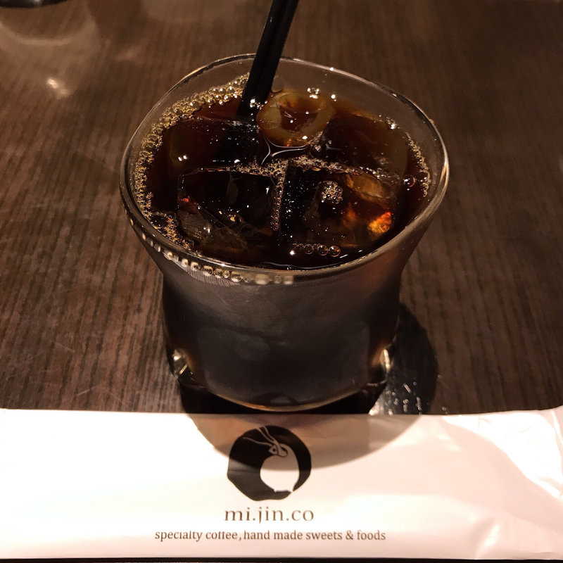 急冷アイスコーヒー(自家焙煎珈琲みじんこ)