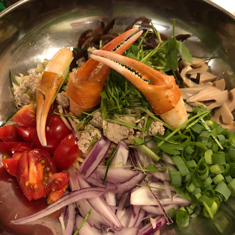 ヤムソバ(asian kitchen cafe 百福)