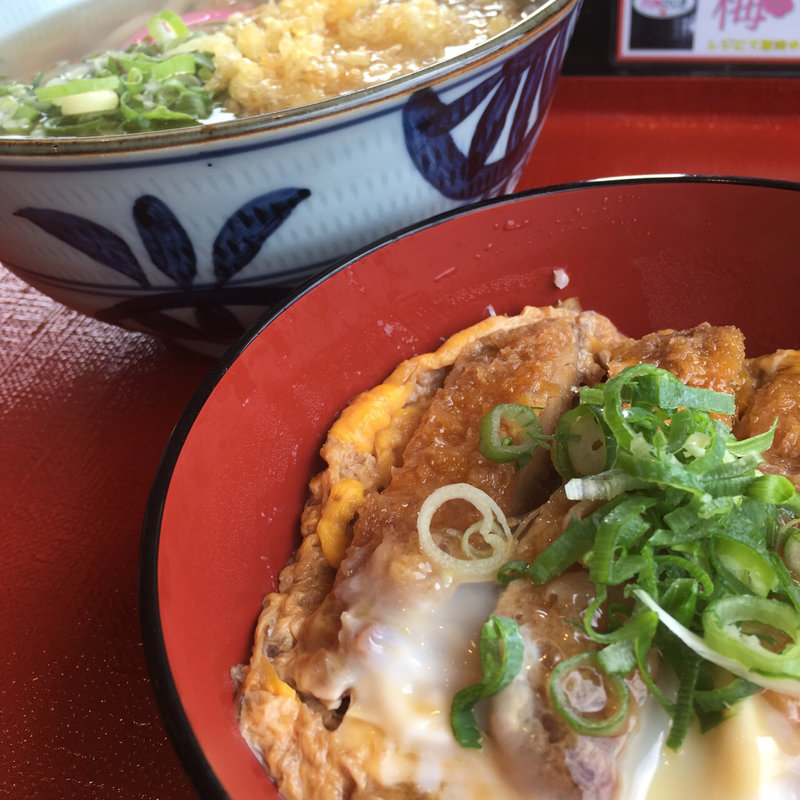ミニカツ丼セット(たきちゃんうどん)