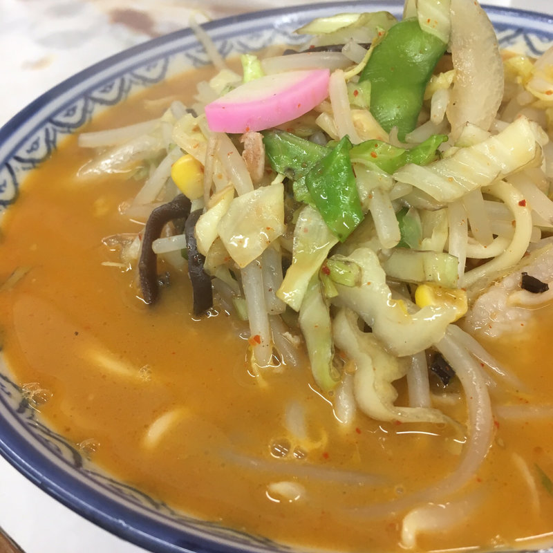 辛みそちゃんぽん(元祖赤のれん 雄ちゃんラーメン)