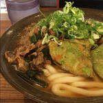 肉&緑の天ぷら