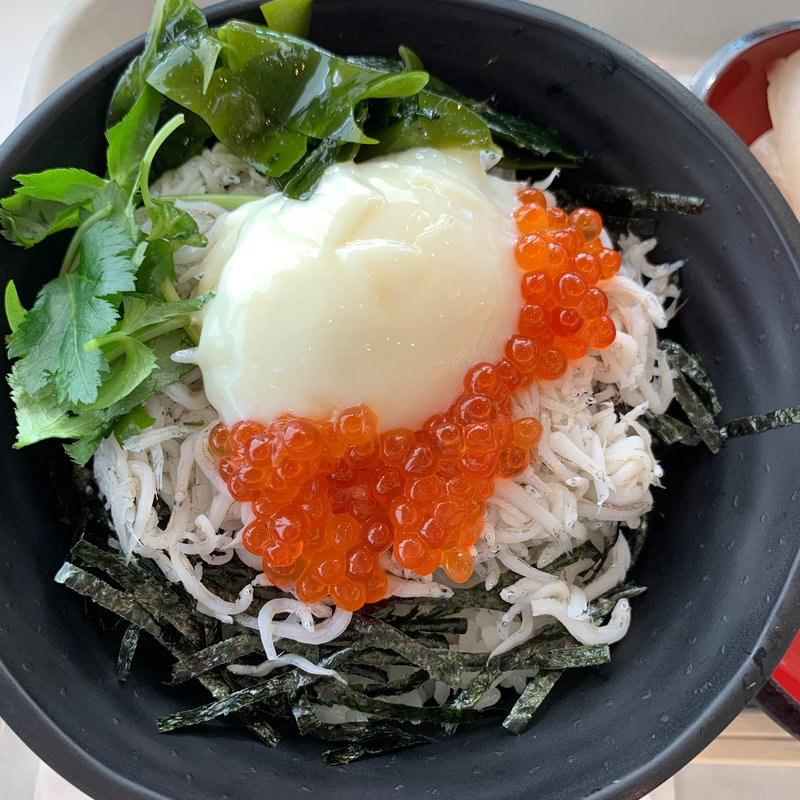釜あげしらす丼(ザ・どん 淡路SA下り店)